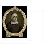 Portrait of Cornelis Hendriksz Udemans, Poet in Veere The Netherlands by Jan Maurits Quinkhard