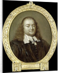 Portrait of Joannes Fredericus Gronovius, Philologist and Jurist, Professor in Leiden The Netherlands by Jan Maurits Quinkhard