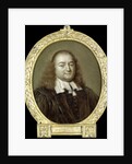 Portrait of Joannes Fredericus Gronovius, Philologist and Jurist, Professor in Leiden The Netherlands by Jan Maurits Quinkhard