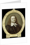 Portrait of Joannes Fredericus Gronovius, Philologist and Jurist, Professor in Leiden The Netherlands by Jan Maurits Quinkhard