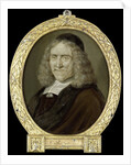 Portrait of Willem Jacobsz van Heemskerck, Poet and Engraver on Glass by Arnoud van Halen