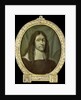 Portrait of Simon Abbes Gabbema, Historian of Friesland in Leeuwarden The Netherlands by Arnoud van Halen