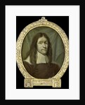 Portrait of Simon Abbes Gabbema, Historian of Friesland in Leeuwarden The Netherlands by Arnoud van Halen