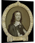 Portrait of Frans Godin, Poet in Brussels Belgium by Jan Maurits Quinkhard