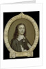 Portrait of Frans Godin, Poet in Brussels Belgium by Jan Maurits Quinkhard