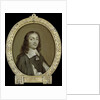 Portrait of Frans Godin, Poet in Brussels Belgium by Jan Maurits Quinkhard