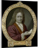 Portrait of Christoffel Pierson, Poet in Gouda The Netherlands by Arnoud van Halen