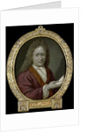 Portrait of Christoffel Pierson, Poet in Gouda The Netherlands by Arnoud van Halen