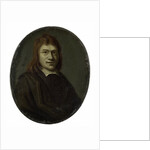 Portrait of Frans van Hoogstraten, Poet and Bookseller in Rotterdam and Dordrecht The Netherlands by Arnoud van Halen