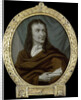Portrait of Pieter Verhoek, Poet and Marble Painter in Amsterdam by Arnoud van Halen