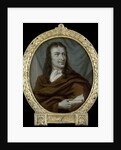 Portrait of Pieter Verhoek, Poet and Marble Painter in Amsterdam by Arnoud van Halen