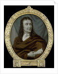 Portrait of Pieter Verhoek, Poet and Marble Painter in Amsterdam by Arnoud van Halen