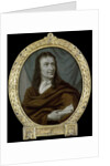 Portrait of Pieter Verhoek, Poet and Marble Painter in Amsterdam by Arnoud van Halen