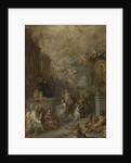 Allegory of the Farewell of William III from Amalia van Solms following the transfer of Regency to the States General by Theodoor van Thulden