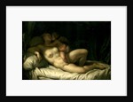 Cupid Kissing Venus, Venus Kissed by Amor by Anonymous