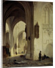 Church Interior by Bartholomeus Johannes van Hove