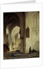 Church Interior by Bartholomeus Johannes van Hove