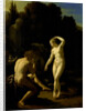A Nymph Dancing to a Shepherd's Flute-Playing by Adriaen van der Werff