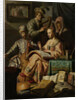 Musical Company by Rembrandt Harmensz. van Rijn