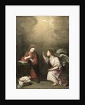 Annunciation to the Virgin by Follower of Bartolomé Esteban Murillo