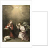 Annunciation to the Virgin by Follower of Bartolomé Esteban Murillo