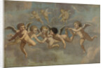 Pointing putti by Anonymous