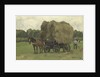 Hay wagon by Nicolaas Bastert