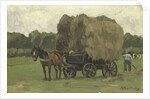 Hay wagon by Nicolaas Bastert