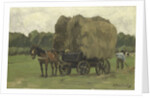 Hay wagon by Nicolaas Bastert