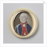 Portrait of an officer, presumably R.T. van Kruissen by Simon Schaasberg