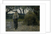 Farmer near a haystack, 1889 by Richard Roland Holst