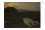 Evening landscape with moon, 1891 by Richard Roland Holst
