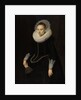 Portrait of Maria Overrijn van Schoterbosch, Wife of Dirck Corver by Cornelis van der Voort