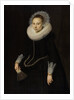 Portrait of Maria Overrijn van Schoterbosch, Wife of Dirck Corver by Cornelis van der Voort