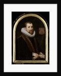 Portrait of Floris Gerritsz Overrijn van Schoterbosch by Cornelis Engelsz.