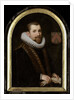 Portrait of Floris Gerritsz Overrijn van Schoterbosch by Cornelis Engelsz.