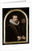 Portrait of Floris Gerritsz Overrijn van Schoterbosch by Cornelis Engelsz.