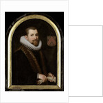 Portrait of Floris Gerritsz Overrijn van Schoterbosch by Cornelis Engelsz.