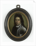 Portrait of an officer, Monogrammist PP by Schilder