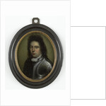 Portrait of an officer, Monogrammist PP by Schilder