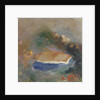 Ophélie, la cape bleue sur les eaux by Odilon Redon