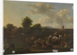 Ferry Boat by Nicolaes Pietersz. Berchem