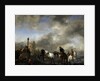 Watering Horses near a Boundary Marker by Philips Wouwerman
