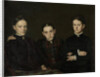 Portrait of Cornelia, Clara and Johanna Veth by Jan Veth