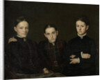 Portrait of Cornelia, Clara and Johanna Veth by Jan Veth