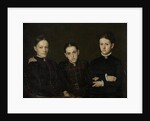 Portrait of Cornelia, Clara and Johanna Veth by Jan Veth