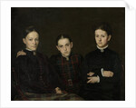 Portrait of Cornelia, Clara and Johanna Veth by Jan Veth