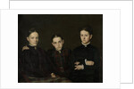 Portrait of Cornelia, Clara and Johanna Veth by Jan Veth