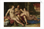 Lot and his Daughters by Hendrick Goltzius