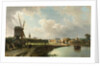 View of The Hague from the Canal called the Delftsche Vaart in the 17th Century, Cornelis Springer by Kasparus Karsen